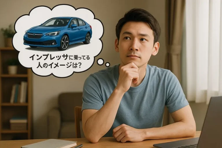 インプレッサ 乗ってる人 イメージ