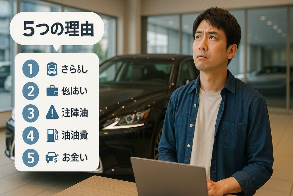 なぜ？レクサス中古が「やめたほうがいい」と言われる5つの代表的な理由