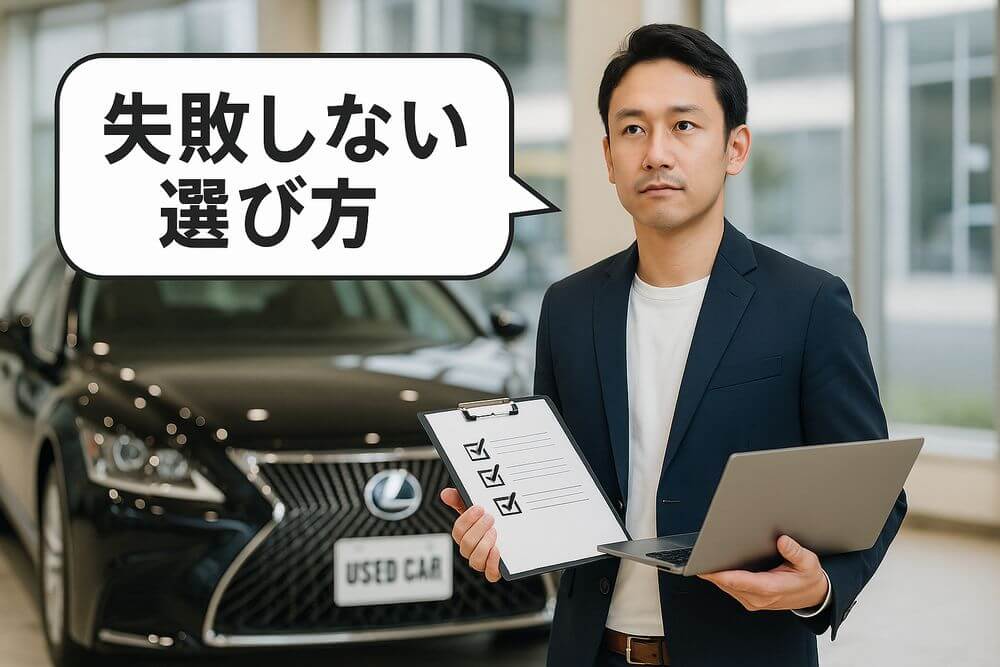 【購入ガイド】もう迷わない！失敗しないレクサス中古車の賢い選び方
