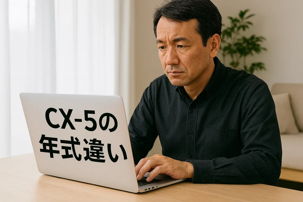 CX-5 前期・後期の違いを理解するための年式違いの基礎知識