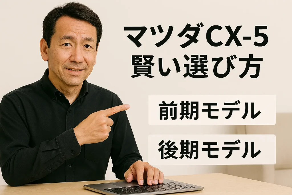 CX-5 前期・後期の違いを踏まえた賢い選び方