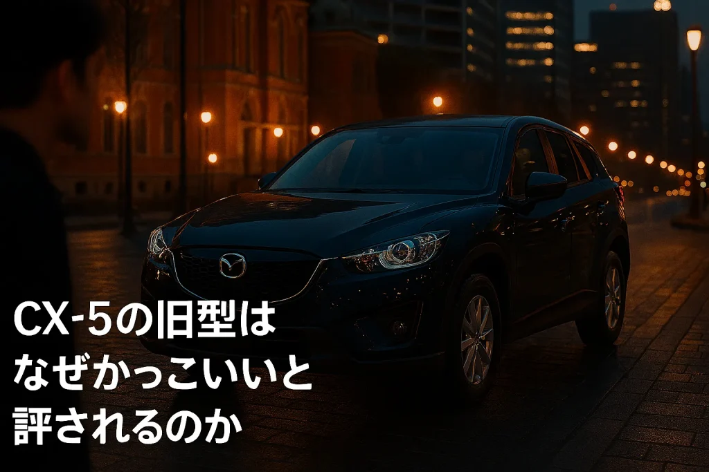 CX-5の旧型はなぜかっこいいと評されるのか