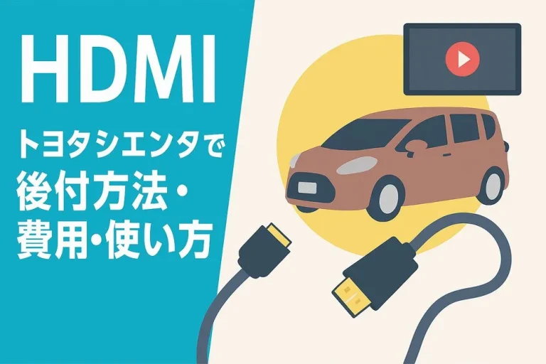 シエンタ HDMI