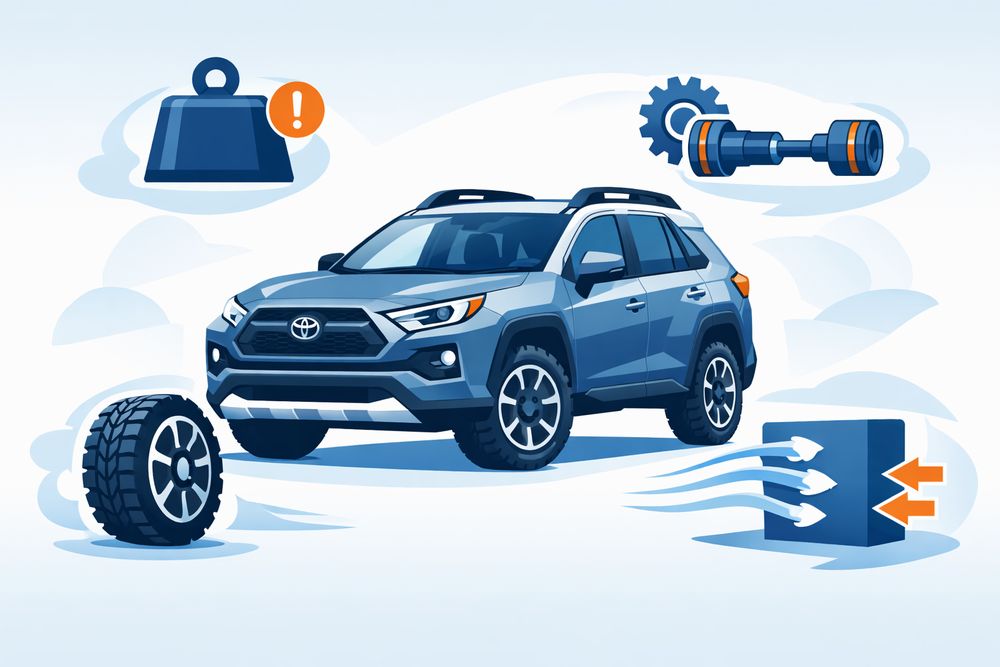 RAV4アドベンチャーは燃費悪い?実態と理由